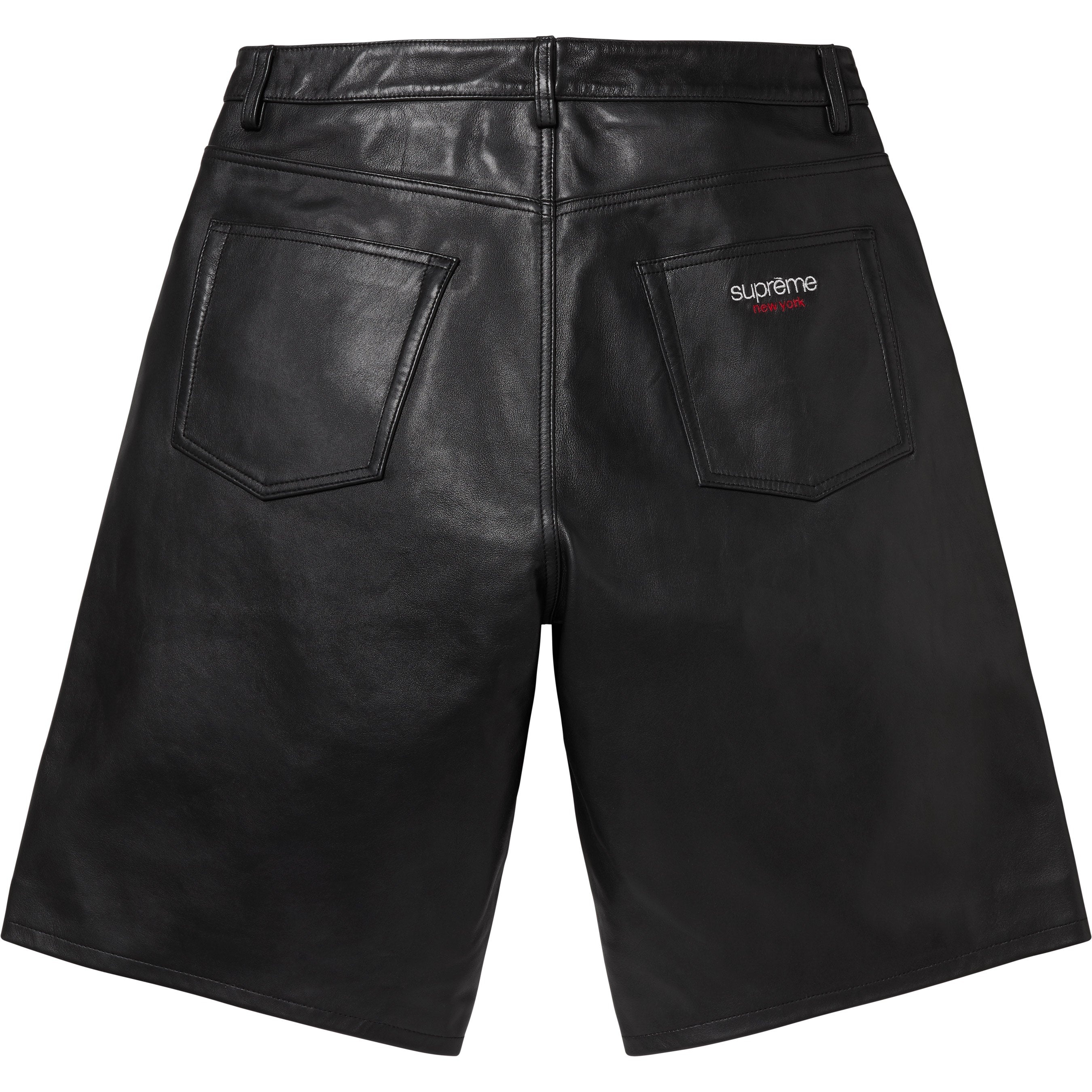Baggy Leather Short view 7